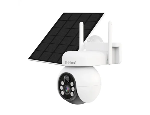 IP Κάμερα Παρακολούθησης Sricam DH001-4G - 4MP 2560x1440 - 4G - Εξωτερικής Τοποθέτησης - Λευκή